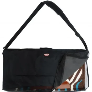 Fashion SHILOH STABLES TACK Showman® Nylon Saddle Pad/Saddle Blanket Carrier Black