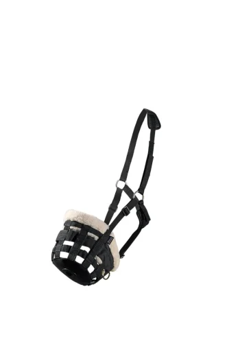 Best SHIRES EQUESTRIAN Shires Deluxe Grass Muzzle Black