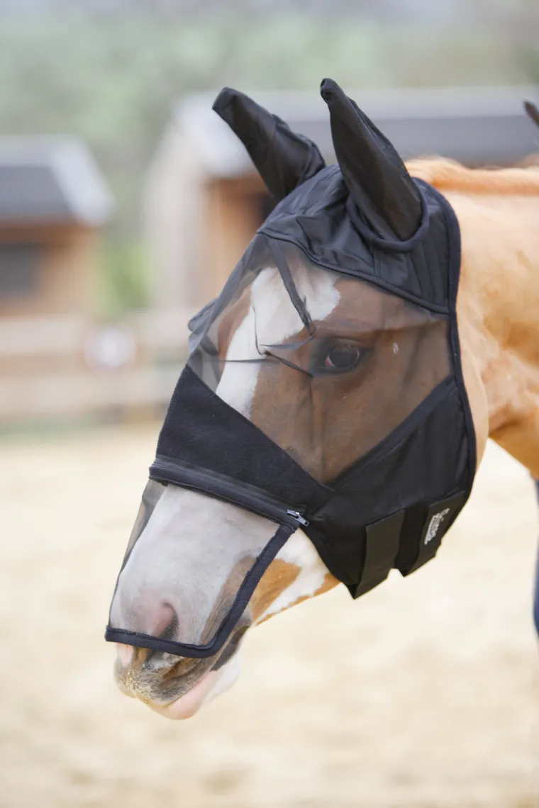 AnhiCufv_1.webp Best SHIRES EQUESTRIAN Shires Fly Mask with Ears & Nose
