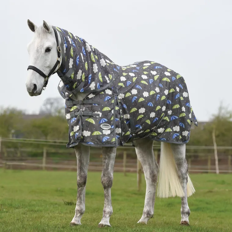 BbmEDbmZ_0.webp Fashion WEATHERBEETA ® ComFiTec™ Essential Mesh II Combo Neck Fly Sheet Umbrella Print