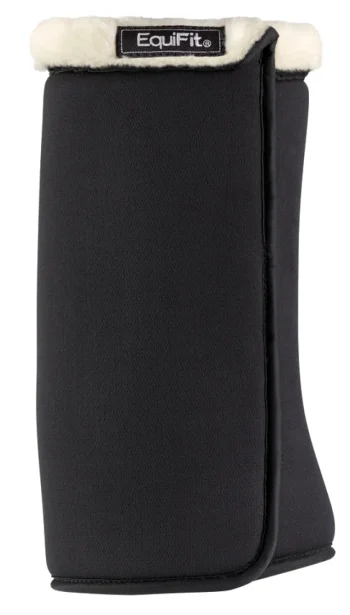 Online EQUIFIT ® SheepsWool™ T-Foam™ Standing Wraps Black/Natural