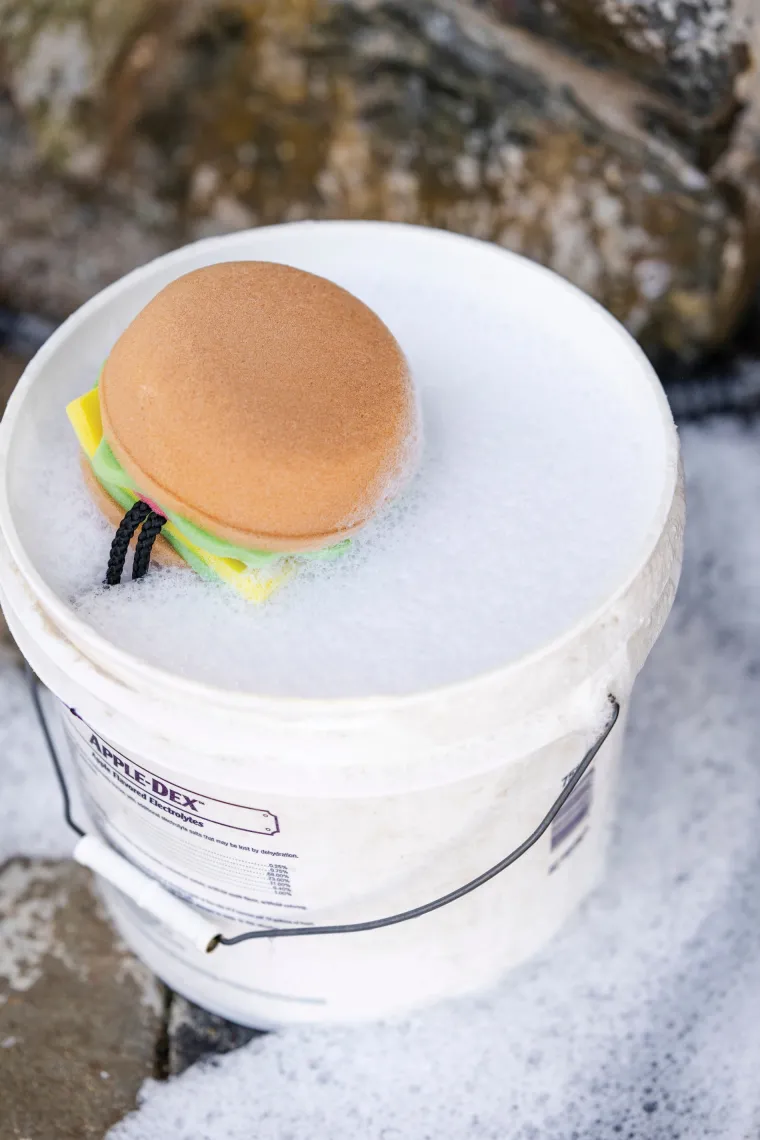 CGrgKCYV_3.webp Online DREAMERS N SCHEMERS The Tack Hack Burger Body Sponge Mixed