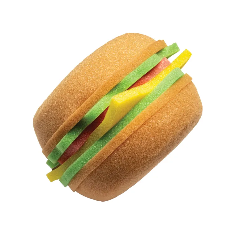 CGrgKCYV_5.webp Online DREAMERS N SCHEMERS The Tack Hack Burger Body Sponge Mixed