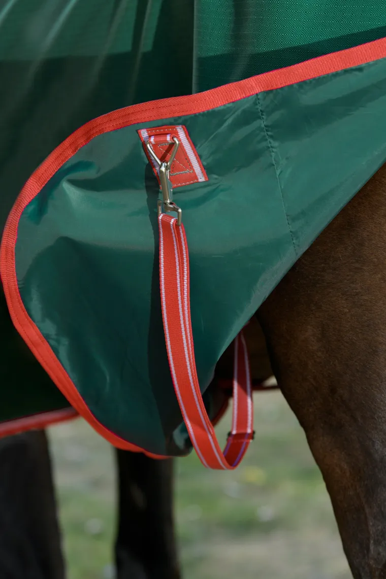 CsgVeLFT_1.webp Outlet WEATHERBEETA ® ComFiTec™ Prelim Standard Neck Lite Turnout Dark Green/Red/White
