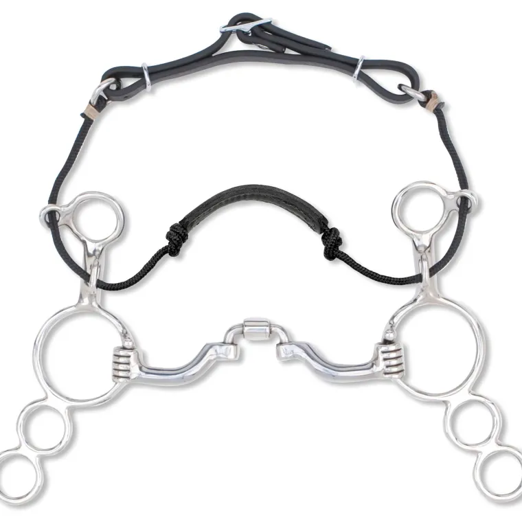 DKHAJeKL_0.webp Sale TOKLAT ORIGINALS Myler® 3-Ring Combination Bit Correctional Ported Barrel 41PB Stainless Steel