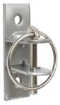 Hot SHILOH STABLES TACK Showman® Locking Pin Bucket Hook Silver