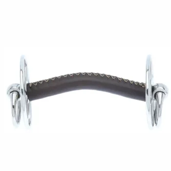 Online PARTRADE Metalab John Whitaker Leather Coated Gag Bit Stainless Steel