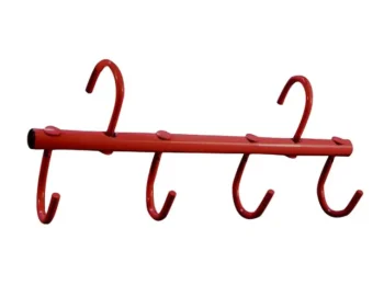 Clearance SHILOH STABLES TACK 6-Hook Swivel Tack Bar