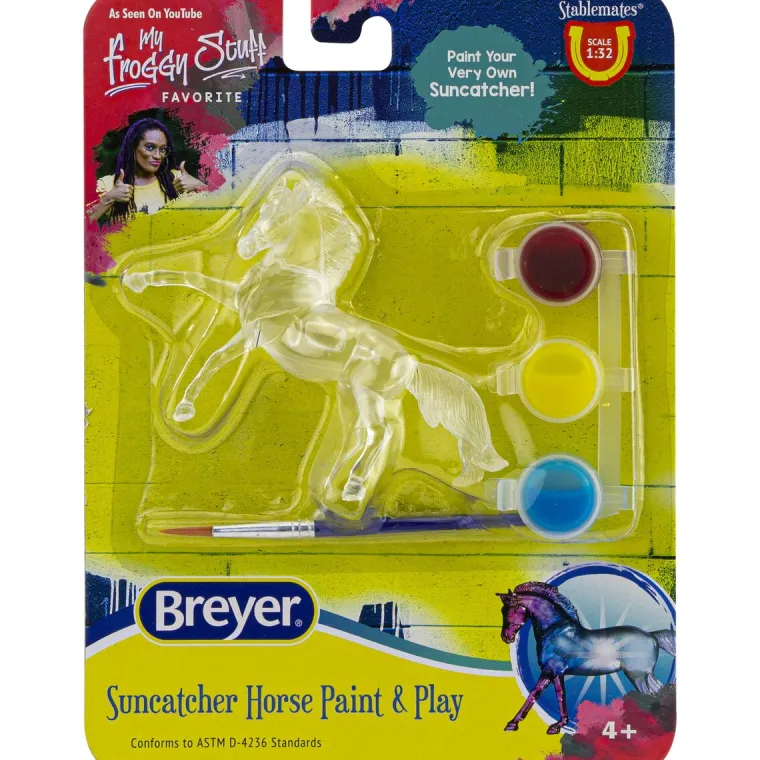ELLNDJel_0.webp Clearance REEVES INTERNATIONAL Breyer® Suncatcher Stablemates® Horse Paint & Play