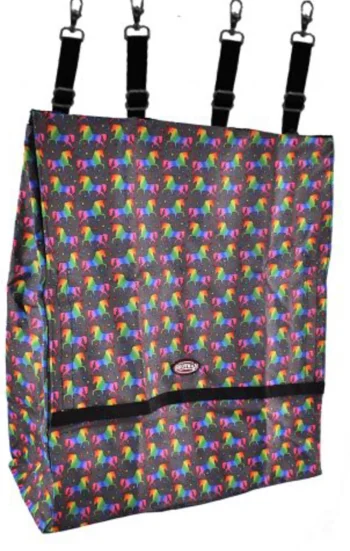 Discount SHILOH STABLES TACK Showman® Print Deluxe Nylon Stall Bag Unicorn