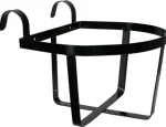 New SHILOH STABLES TACK Portable Bucket Hanger Black