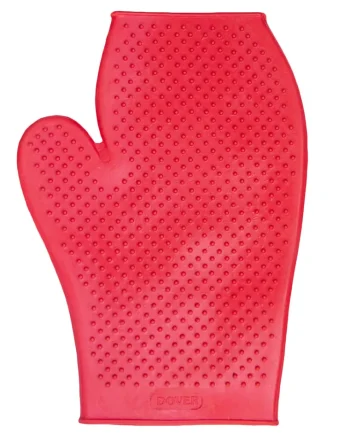Discount SHIVAM DS Rubber Grooming Glove Red