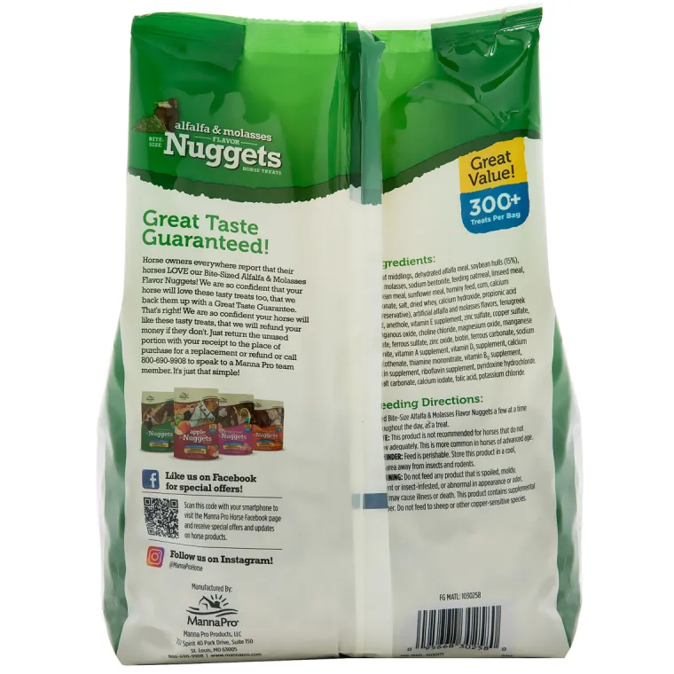 GjobWHNY_5.webp New ANIMAL HEALTH INT Manna Pro® Bite-Size Nuggets - 4 lb