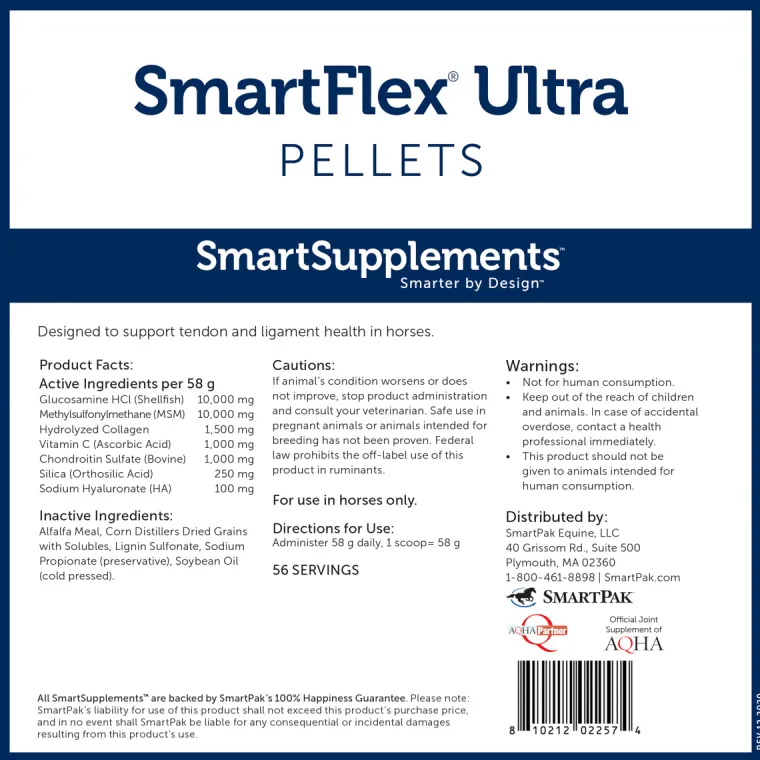 GlFRLxcc_1.webp Online SMARTPAK SmartEquine™ SmartFlex® Ultra Pellets - 7.2 lbs.