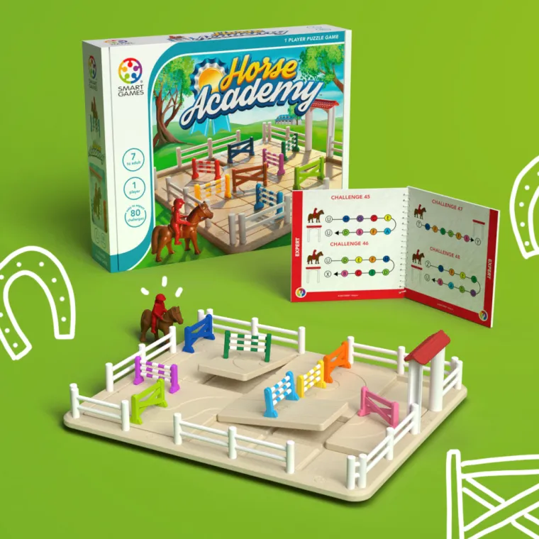 HHKciiBp_4.webp Discount SMART TOYS AND GAMES Horse Academy Logic Game