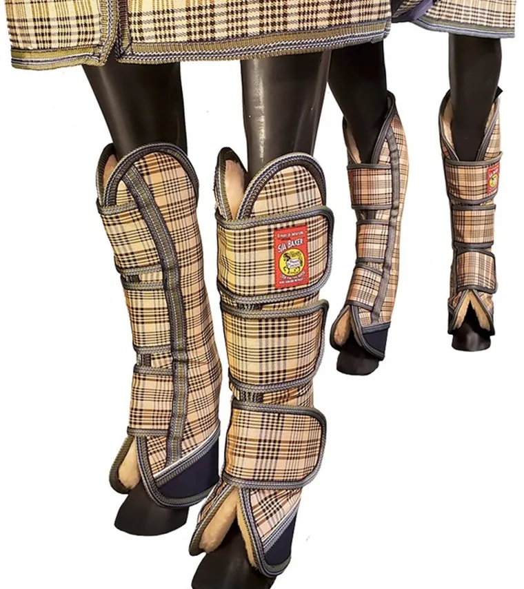 IbTGNITO_0.webp Clearance JACKS MFG 5/A Baker® Fleece Trailering Boots Baker Plaid