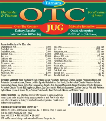 Online ANIMAL HEALTH INT Farnam® OTC Jug™ Paste