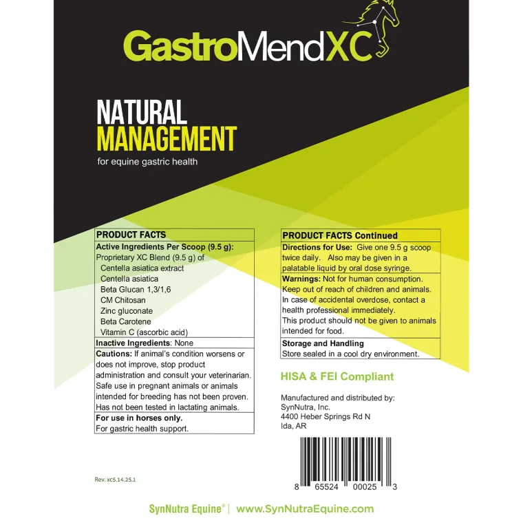 InNLxqnm_2.webp Clearance SYNNUTRA EQUINE ® GastroMend® XC Powder