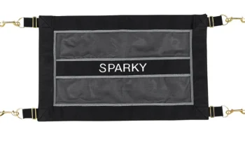 Hot TEXT HORSE Stall Guard