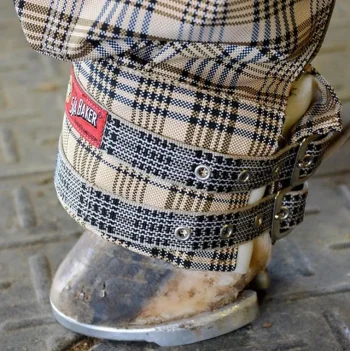 New JACKS MFG 5/A Baker® Ice Boots Baker Plaid