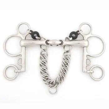 Fashion PARTRADE Metalab Magic System™ Double-Jointed Pelham Bit Stainless Steel