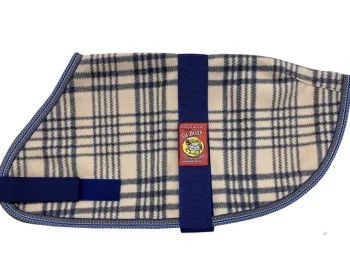 Best JACKS MFG 5/A Baker® Fleece Dog Blanket Plaid