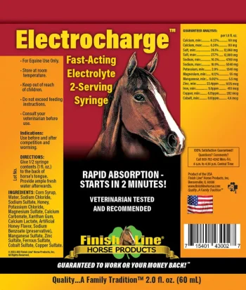 Online ANIMAL HEALTH INT Finish Line® Electrocharge™ Fast-Acting Electrolyte Paste