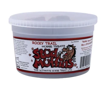 Sale ANIMAL HEALTH INT Stud Muffins® Rocky Trail Horse Treats - 20 oz. Tub Cinnamon