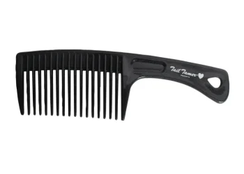 Online PROFESSIONALS CHOICE Tail Tamer® Wide Tooth Deluxe Comb Black