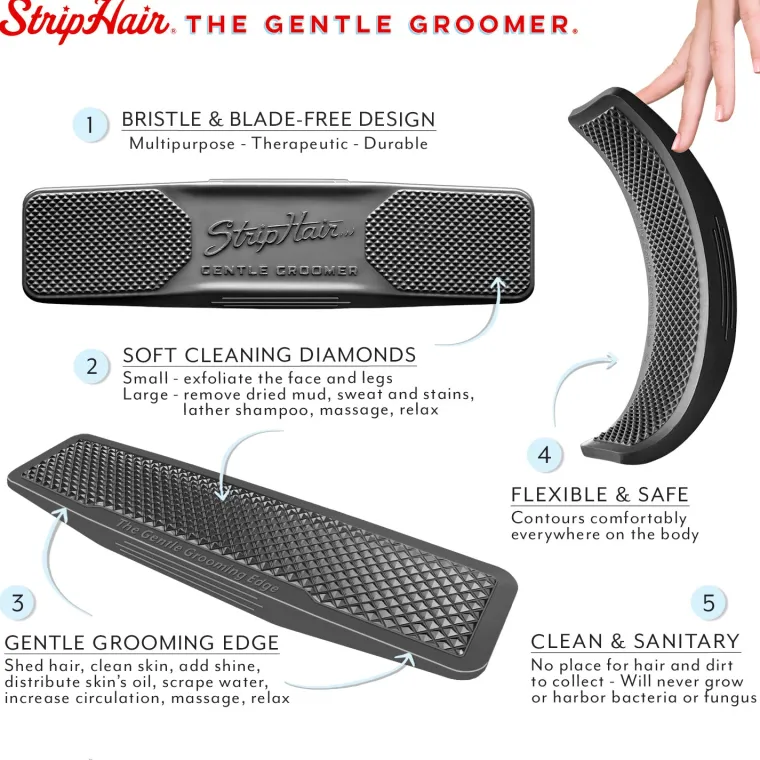 RyLkSaLm_1.webp Sale RJ MATTHEWS Betty’s Best StripHair® Gentle Groomer™ Black