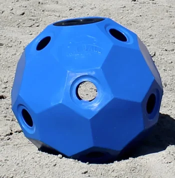 Sale BURLINGHAM SPORTS Hay Ball Feeder Blue