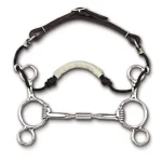 Outlet TOKLAT ORIGINALS Myler® 2-Ring Combination Bit Wide Barrel MB 02 Comfort Snaffle Stainless Steel