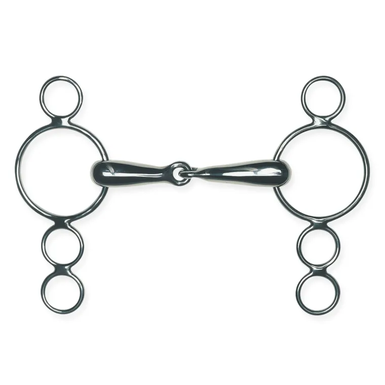 ULsXlFwA_0.webp Outlet PARTRADE Metalab Single-Jointed Continental Gag Bit-22mm Stainless Steel