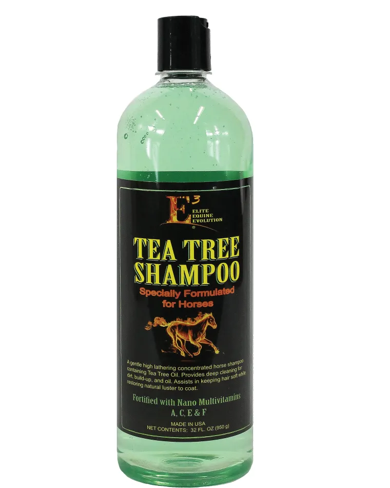 VobZPAaa_0.webp New ANIMAL HEALTH INT E3® Elite Equine Evolution Tea Tree Shampoo - Quart