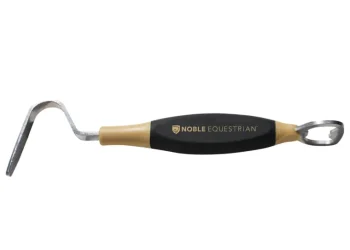 Sale NOBLE EQUESTRIAN ™ Happy Hour Hoof Pick Black/Tan