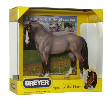 Online REEVES INTERNATIONAL Breyer Brookside Pink Magnum Roan Welsh Stallion