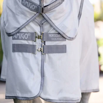 Hot HORSEWARE ® Ireland Amigo® All-In-One Fly Sheet Silver/Titanium Grey/Silver
