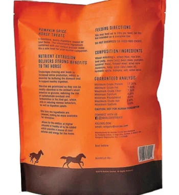 New RJ MATTHEWS Kelcie’s Pumpkin Spice Horse Treats - 5 lb