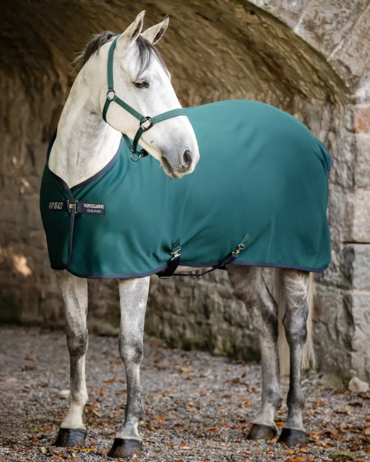 aTHXpBKp_0.webp Online HORSEWARE ® Ireland Amigo® Jersey Cooler - Pony Dynasty Green/Navy