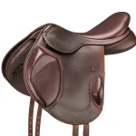 Outlet SADDLERY BRANDS INTL Arena Monoflap Jump Saddle Brown