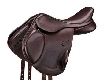 Hot SADDLERY BRANDS INTL Arena Pony Monoflap Jump Saddle Brown