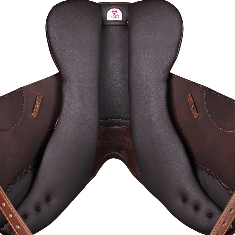 arena-pony-monoflap-jump-saddl-TtItAjmN-4.webp Hot SADDLERY BRANDS INTL Arena Pony Monoflap Jump Saddle Brown