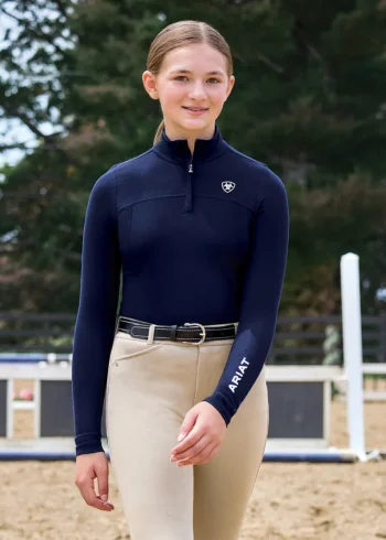 Sale ARIAT-APPAREL Ariat® Kids’ Lowell 3.0 Baselayer Shirt Navy