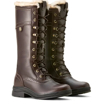 Fashion ARIAT ® Ladies’ Wythburn II Sherpa Waterproof Boot Dark Mocha