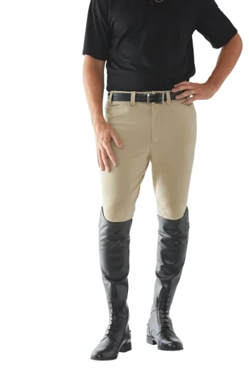 New ARIAT-APPAREL Ariat® Men's Heritage Knee-Patch Breech Tan