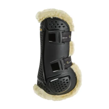 Online SHIRES EQUESTRIAN ARMA Oxi-Zone SupaFleece Tendon Boots Black