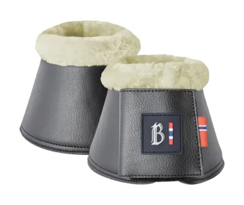 Sale EQUINAVIA B Vertigo Wellington Fleece-Top Bell Boots Black