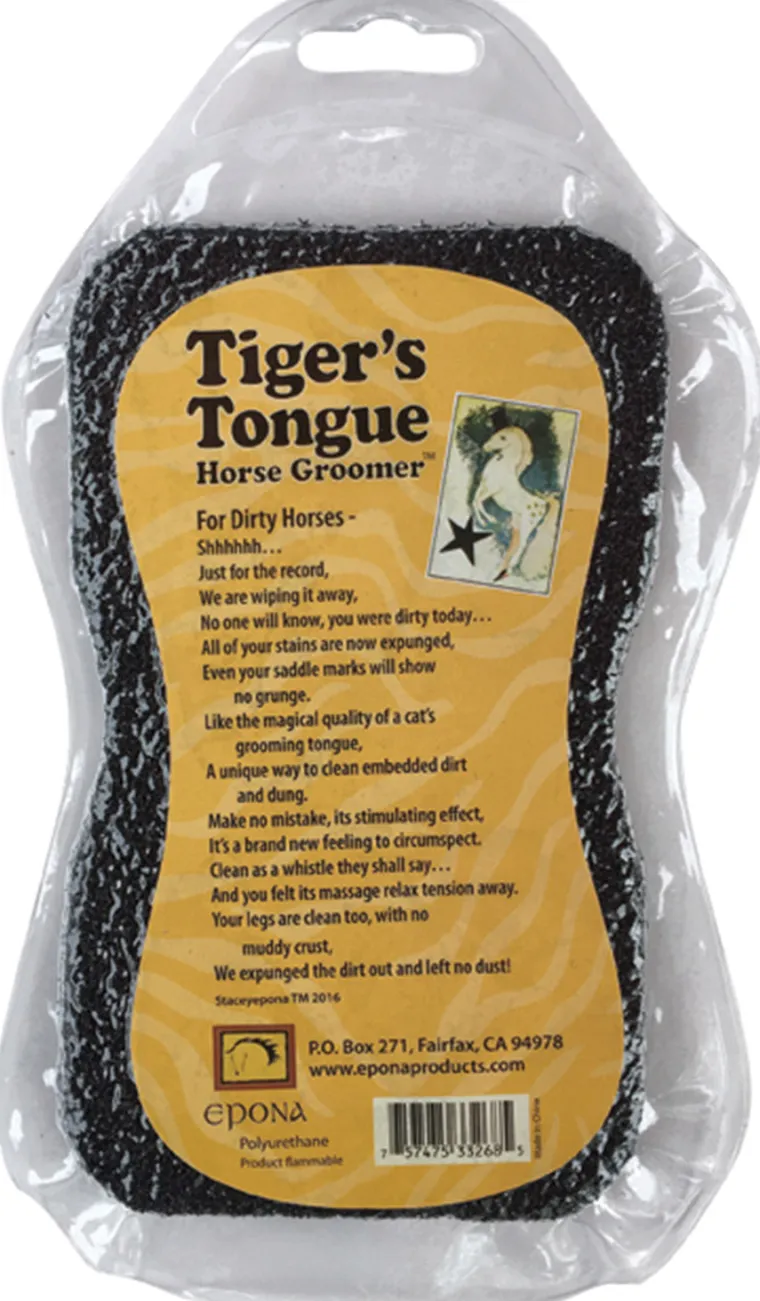 bUZkaRap_2.webp New EPONA LTD Epona Tigers Tongue Scrubber Black