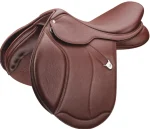 Hot SADDLERY BRANDS INTL Bates Caprilli Close Contact+ Extended Flap Saddle Havana