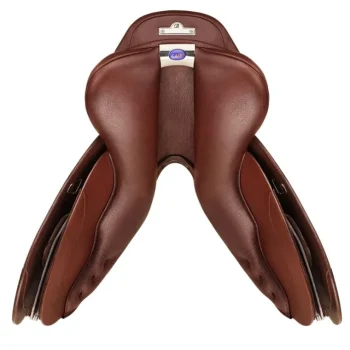 Hot SADDLERY BRANDS INTL Bates Caprilli Close Contact+ Extended Flap Saddle Havana